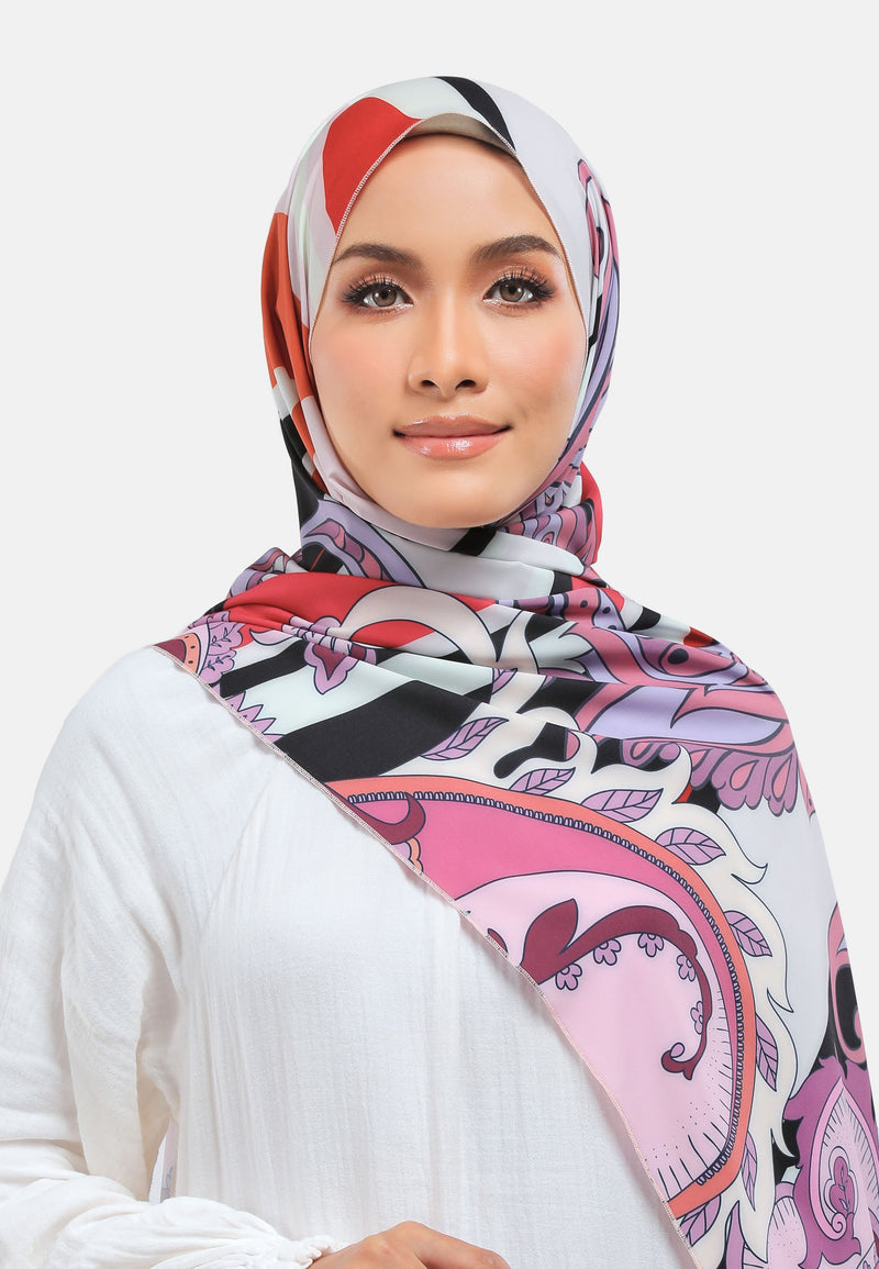 Arissa Hijab Maya Printed Shawl Scarf - ARS-ST11228