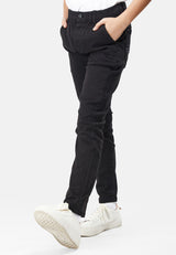 Cheetah Kids Girl Cotton Long Pants - CJG-111376