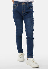 Cheetah Kids Girl Denim Long Pants - CJG-111370