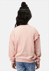 Cheetah Kids Girl Long Sleeves Sweatshirt - CJG-6812