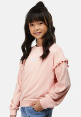 Cheetah Kids Girl Long Sleeves Sweatshirt - CJG-6812