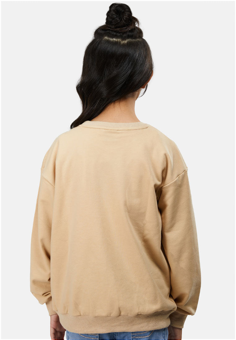 Cheetah Kids Girl Long Sleeves Sweatshirt - CJG-6808