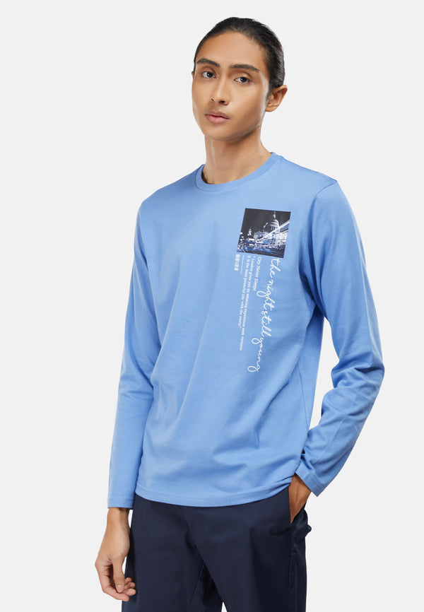 CHEETAH Men Long Sleeve Graphic T-Shirt - 61090