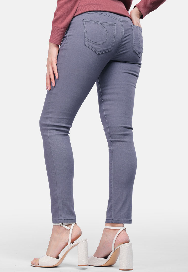 Cheetah Women Slim Fit Cotton Blend With Spandex Chino MD3- CL-110818