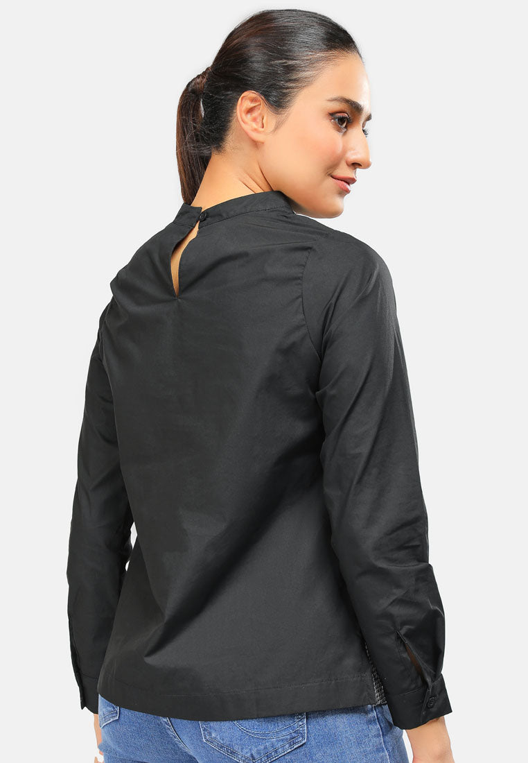 Cheetah Women Long Sleeve Combined Shirt - CL-130366