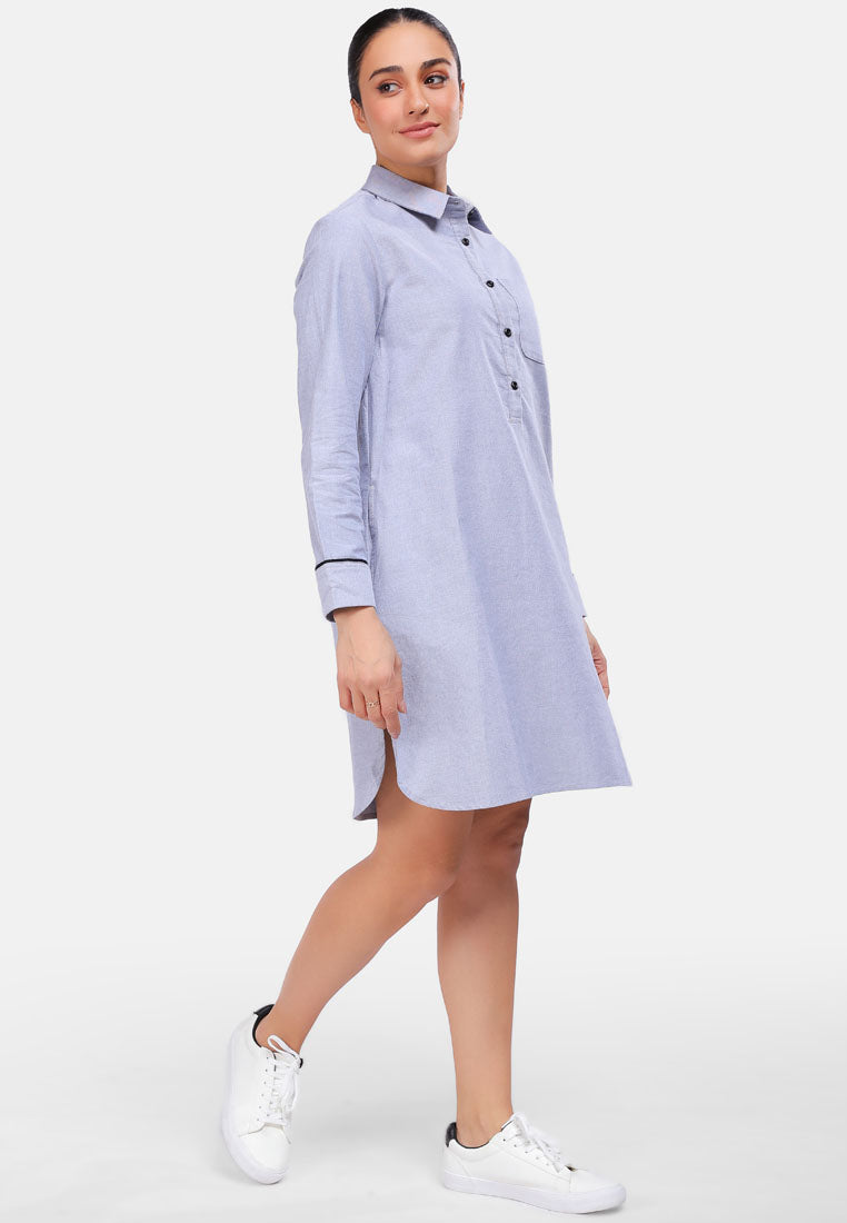 Cheetah Women Basic Shirtdress - CL-19868
