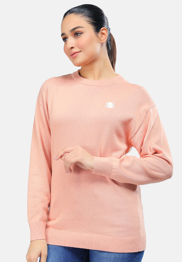 Cheetah Women Basic Yarn Knit Sweater - CL-65908