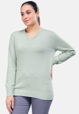 Cheetah Women Yarn Knit Sweater - CL-65912