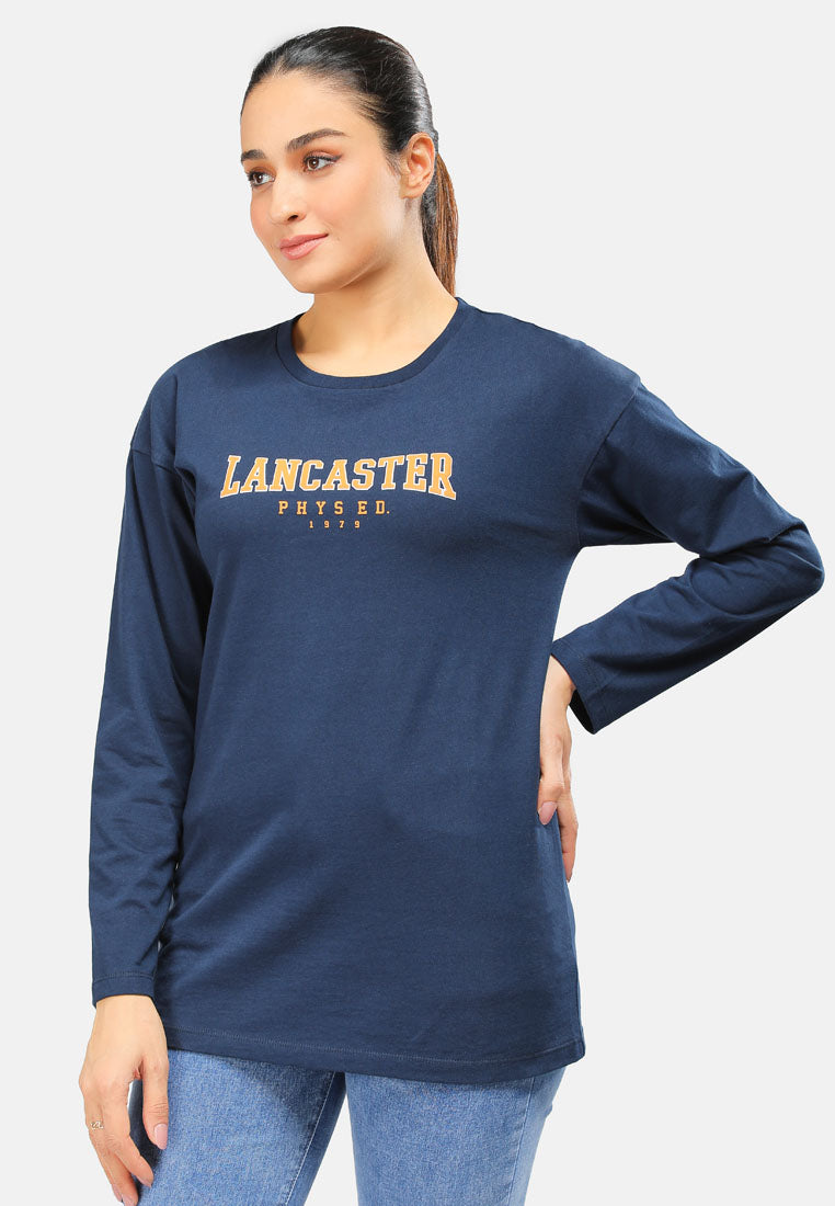 Cheetah Women Basic Long Sleeve Graphic Tee - CL-65918