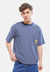 Cheetah Men Looney Tunes Oversized Stripe Tee - 99270