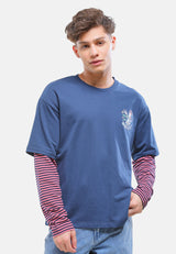 Cheetah Men Looney Tunes Double Layer Long Sleeve Tee - 61146