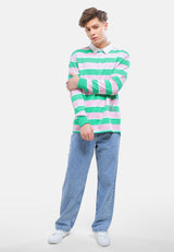 Cheetah Men Looney Tunes Stripe Rugby Shirt - 61152