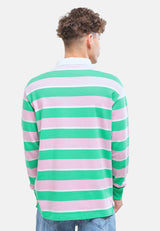 Cheetah Men Looney Tunes Stripe Rugby Shirt - 61152