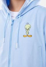 Cheetah Kids Looney Tunes Girl Long Sleeves Hoodie Jacket - CJG-3356