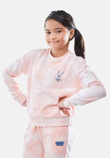 Cheetah Kids Looney Tunes Girl Long Sleeves Sweatshirt - CJG-6836