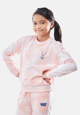 Cheetah Kids Looney Tunes Girl Long Sleeves Sweatshirt - CJG-6836
