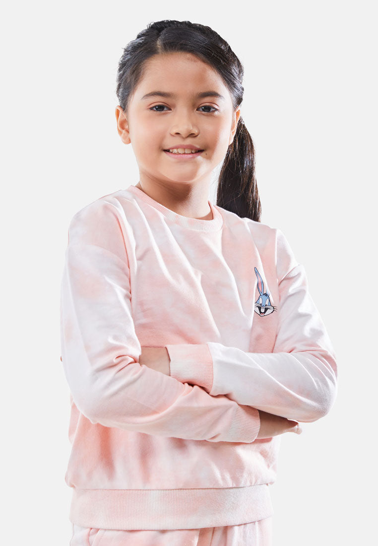 Cheetah Kids Looney Tunes Girl Long Sleeves Sweatshirt - CJG-6836