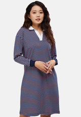 Cheetah Women Looney Tunes Long Sleeve Polo Dress - CL-19896