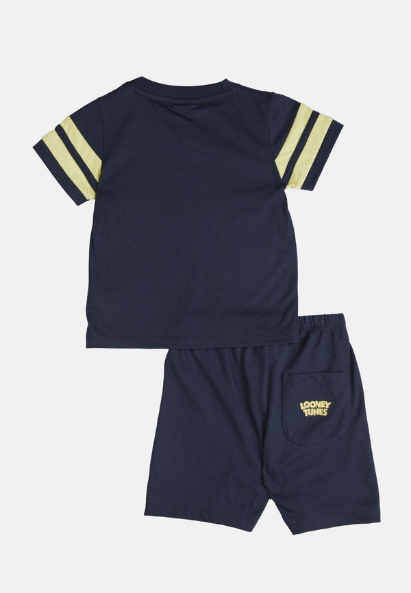 Cheetah Baby Toddler Boy Looney Tunes Short Sleeves Suit Sets - CBB-183130