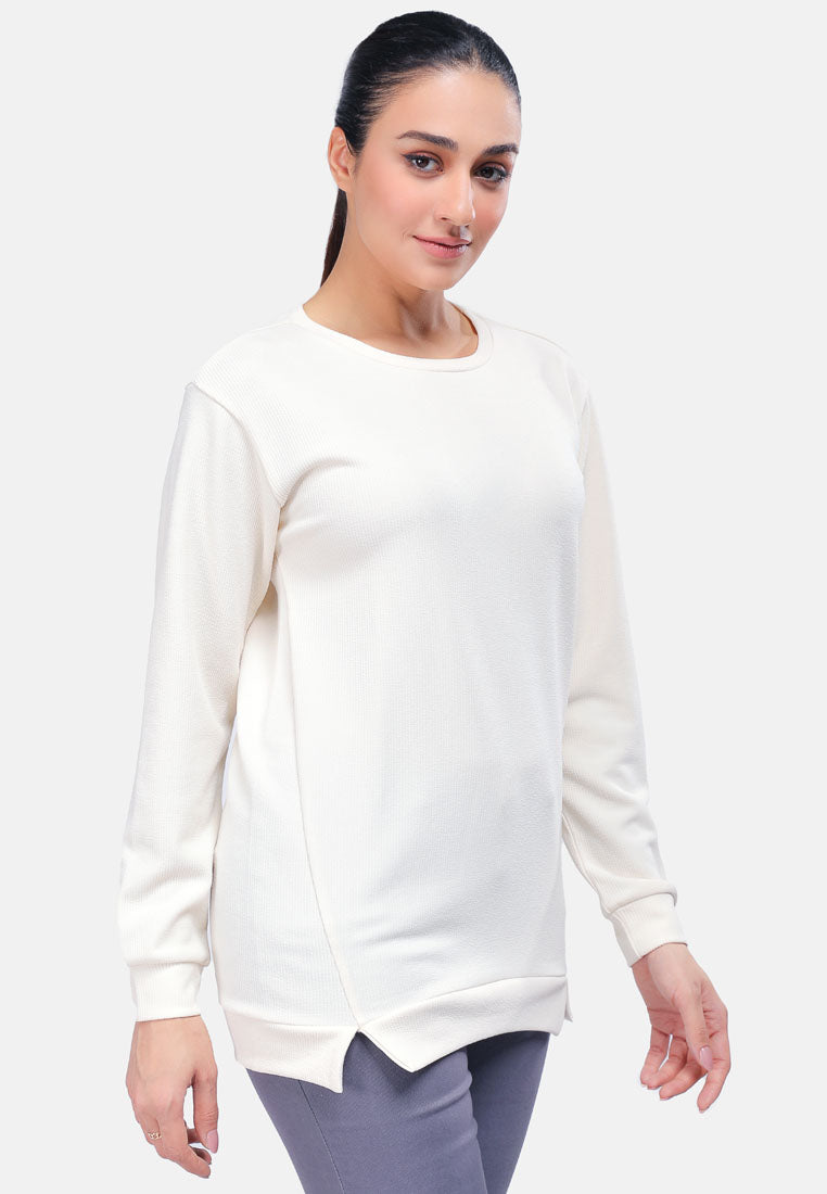 Cheetah Women Basic Long Sleeve Tunic - CL-66020