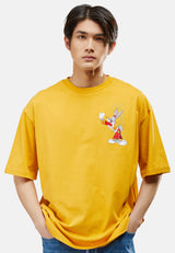 CTH unlimited Men Fully Cotton Looney Tunes Oversized T-Shirt - CU-91070