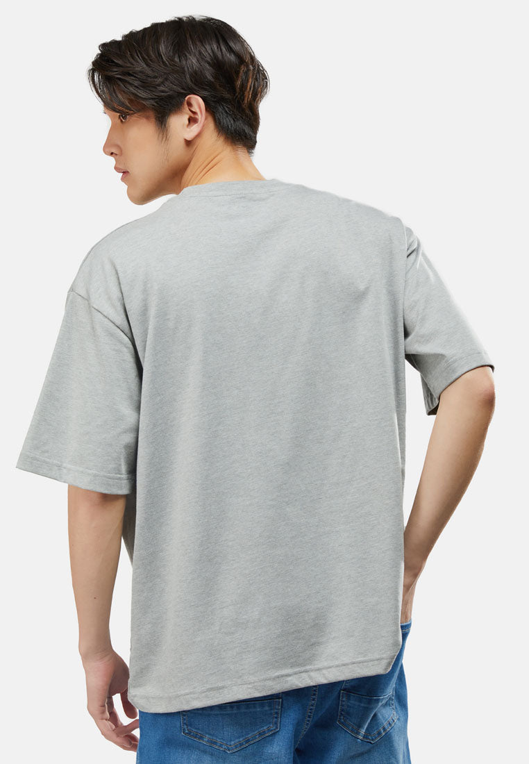 CTH unlimited Men CVC Cotton Looney Tunes Oversized T-Shirt - CU-91076