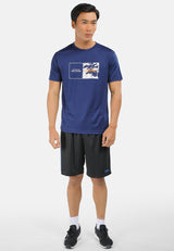 CTH Unlimited Men Microfiber Mesh Short Sleeve Jersey Top with Rubber Printed Logo - CU-91016