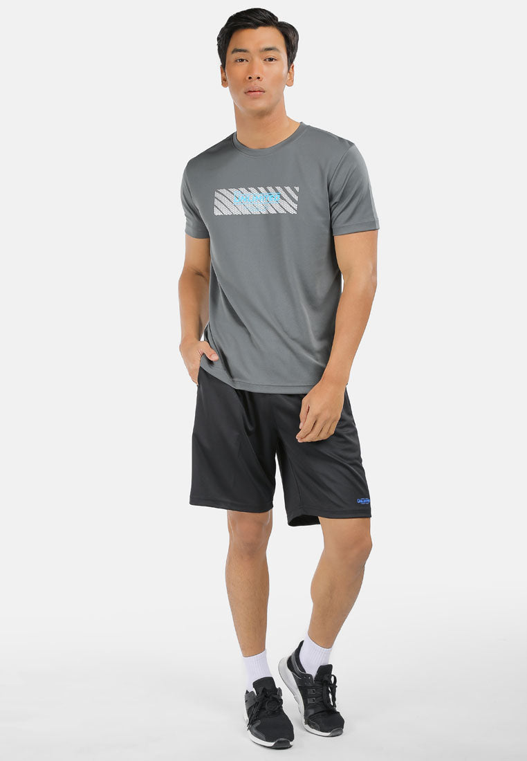 CTH Unlimited Men Microfiber Mesh Short Sleeve Jersey Top with Rubber Printed Logo - CU-91018