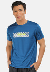 CTH Unlimited Men Microfiber Mesh Short Sleeve Jersey Top with Rubber Printed Logo - CU-91018