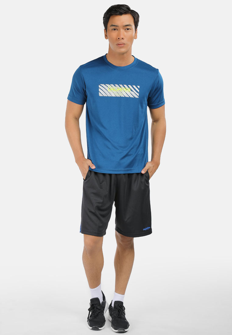 CTH Unlimited Men Microfiber Mesh Short Sleeve Jersey Top with Rubber Printed Logo - CU-91018