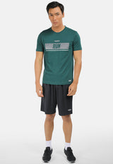 CTH unlimited Men TTC Microfiber Dry Fit Short Sleeve T-Shirt with Print - CU-91032