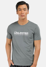 CTH Unlimited Men TTC Microfiber Dry Fit Short Sleeve T-Shirt with Print - CU-91020