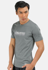CTH Unlimited Men TTC Microfiber Dry Fit Short Sleeve T-Shirt with Print - CU-91020