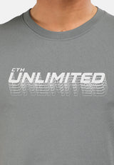 CTH Unlimited Men TTC Microfiber Dry Fit Short Sleeve T-Shirt with Print - CU-91020