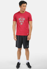 CTH unlimited Men TTC Microfiber Dry Fit Short Sleeve T-Shirt with Print - CU-91030