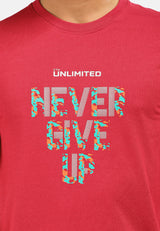 CTH unlimited Men TTC Microfiber Dry Fit Short Sleeve T-Shirt with Print - CU-91030