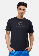 CTH unlimited Men TTC Microfiber Kool Fit Round Neck Short Sleeve T-Shirt - CU-91088