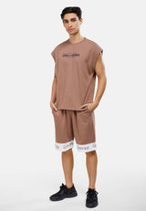 CTH unlimited Men CVC Cotton Oversized Shorts - CU-2910
