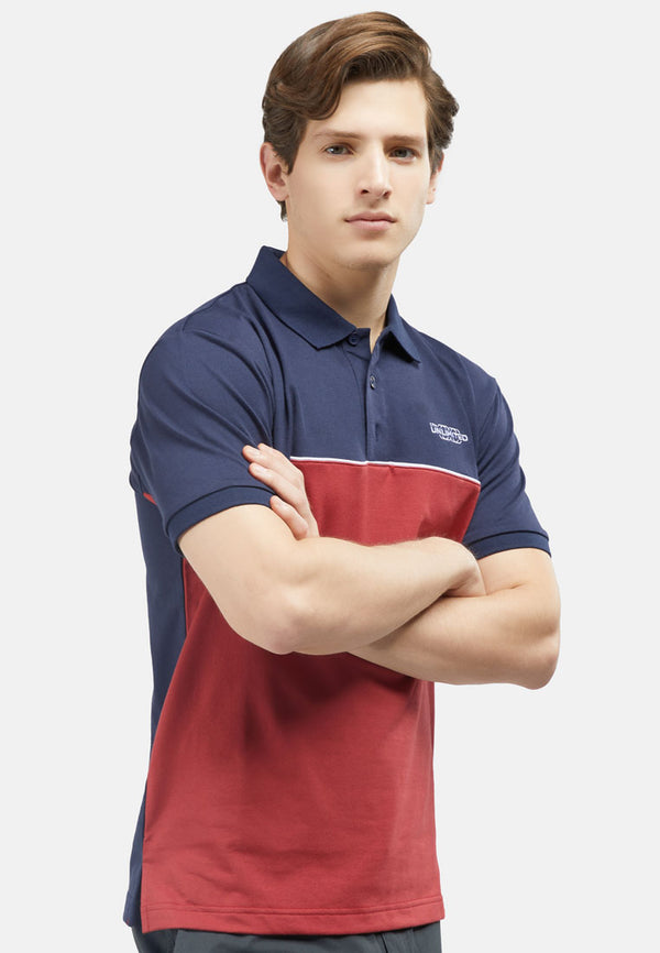 CTH unlimited Men Fancy Fabric Short Sleeve Polo Shirt - CU-70006