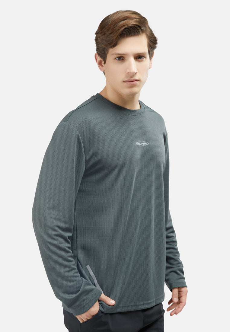 CTH Unlimited Microfiber Round Neck Long Sleeve Jersey Top - CU-6222
