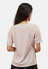 Cheetah Women Basic Short Sleeve Top - CL-95652