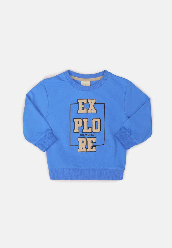 Cheetah Baby Boy Long Sleeves Sweatshirt - CBB-6212