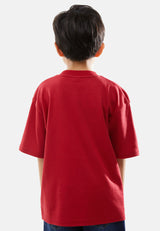 Cheetah Kids Boy Short Sleeves Roundneck Tee - CJ-92820