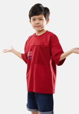 Cheetah Kids Boy Short Sleeves Roundneck Tee - CJ-92820