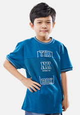 Cheetah Kids Boy Short Sleeves Roundneck Tee - CJ-92832