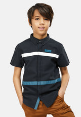 Cheetah Kids Boy Short Sleeves Shirt - CJ-130666