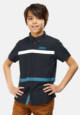 Cheetah Kids Boy Short Sleeves Shirt - CJ-130666