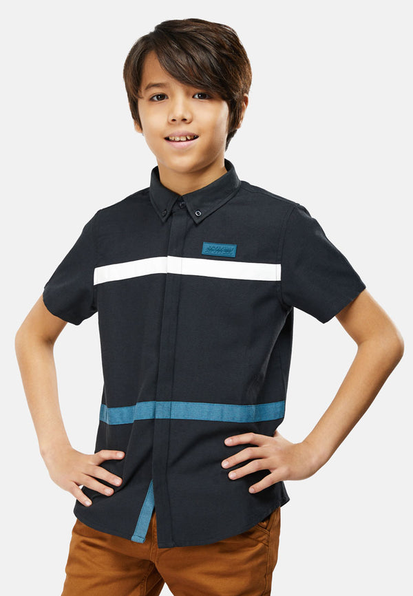 Cheetah Kids Boy Short Sleeves Shirt - CJ-130666