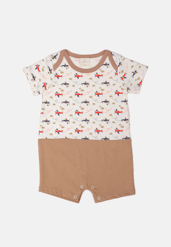 Cheetah Baby Boy Rompers - CBB-160658(F)