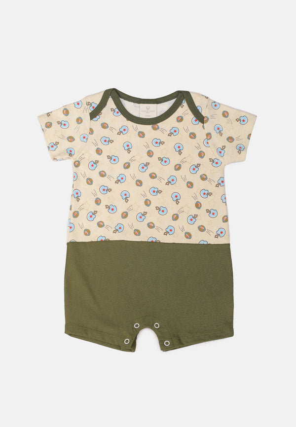 Cheetah Baby Boy Rompers - CBB-160660(F)